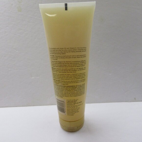 Avon Skin So Soft Luminous Luxe Soft & Sensual Argan Body Wash 8.4 Fl Oz Sealed - Picture 2 of 8